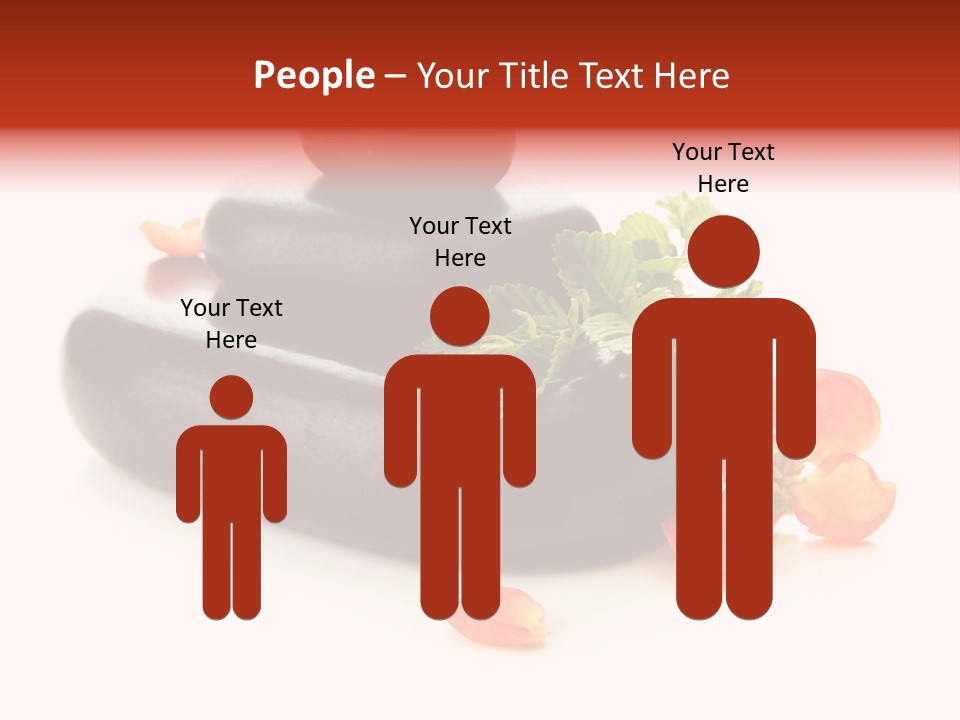 Many Massage Rock PowerPoint Template