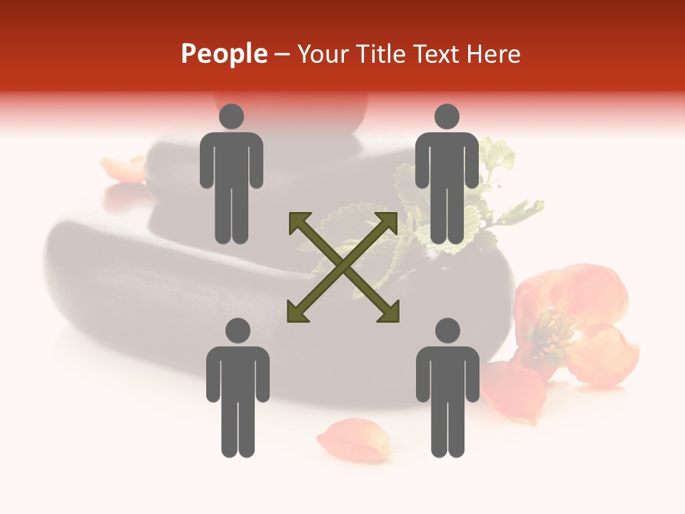 Many Massage Rock PowerPoint Template