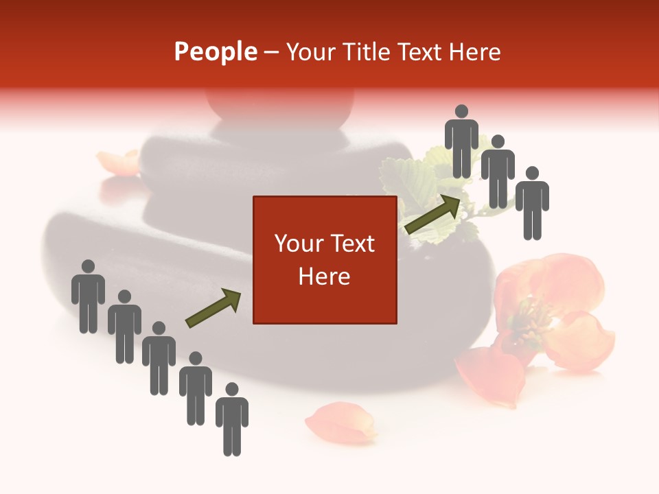 Many Massage Rock PowerPoint Template