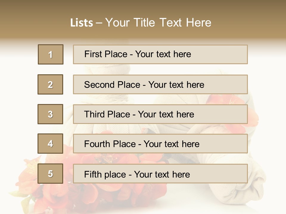 Herbal Japan Asian PowerPoint Template