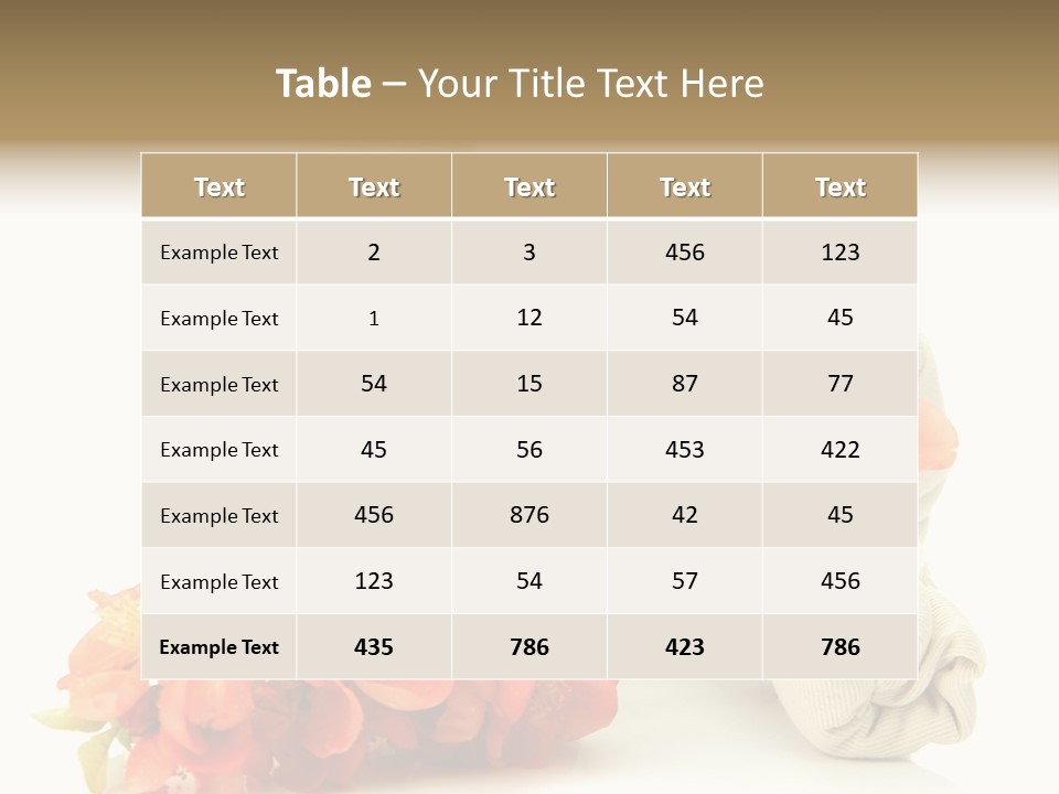 Herbal Japan Asian PowerPoint Template