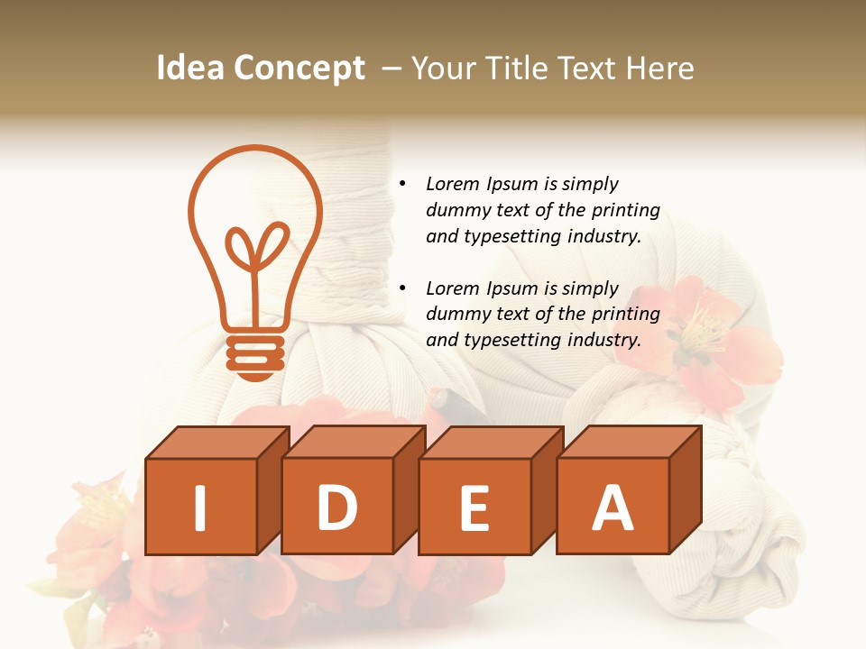 Herbal Japan Asian PowerPoint Template