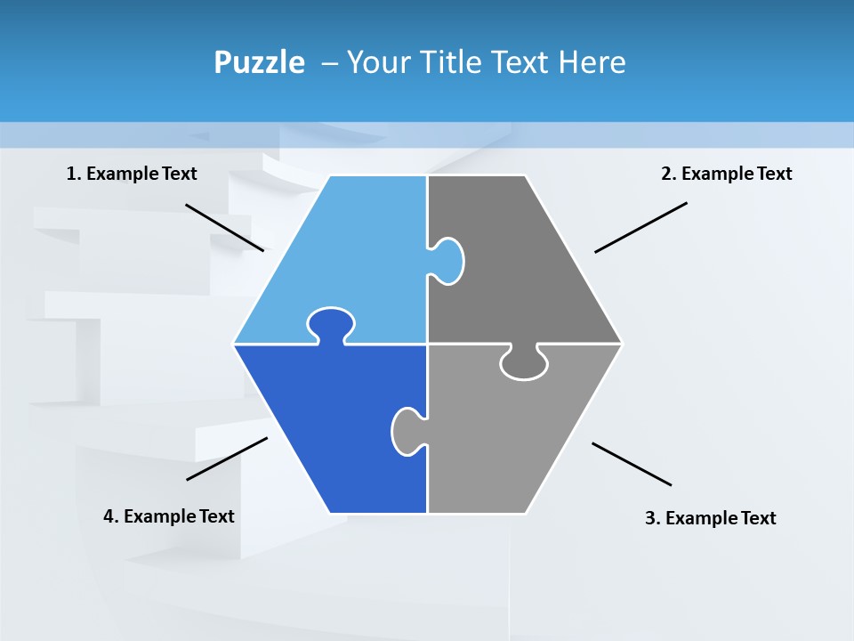 White Doorway Growth PowerPoint Template