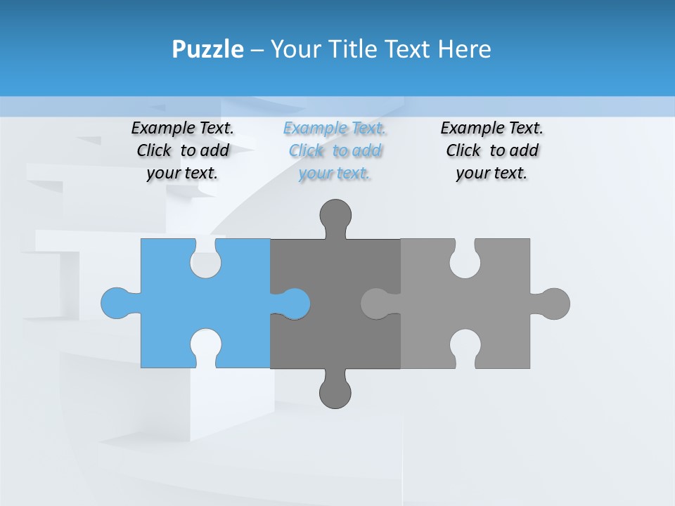 White Doorway Growth PowerPoint Template