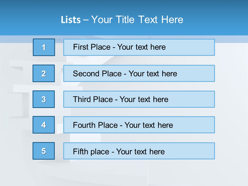 White Doorway Growth PowerPoint Template