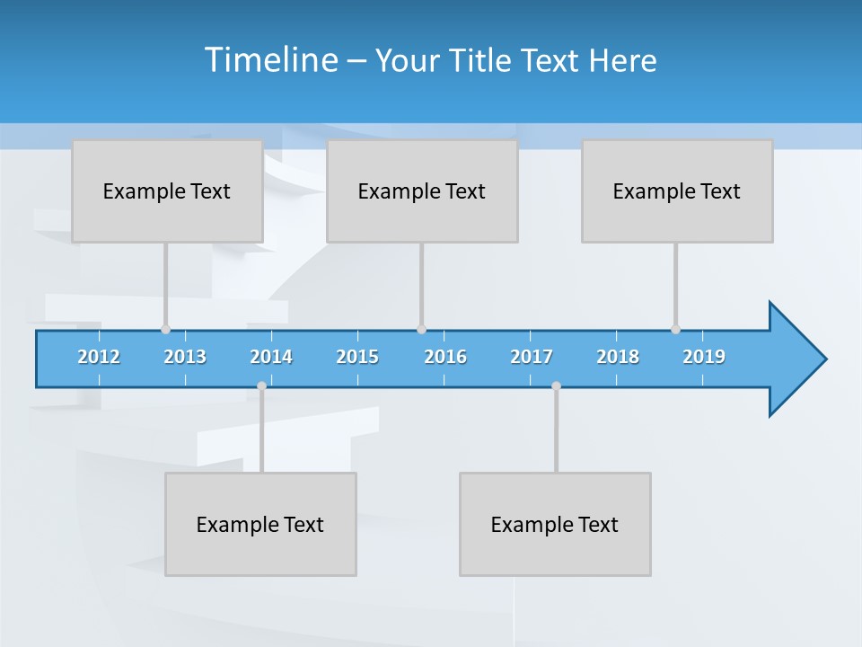 White Doorway Growth PowerPoint Template