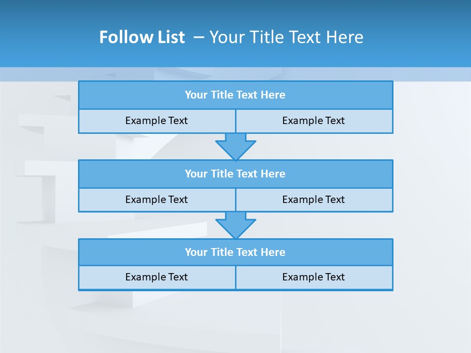 White Doorway Growth PowerPoint Template