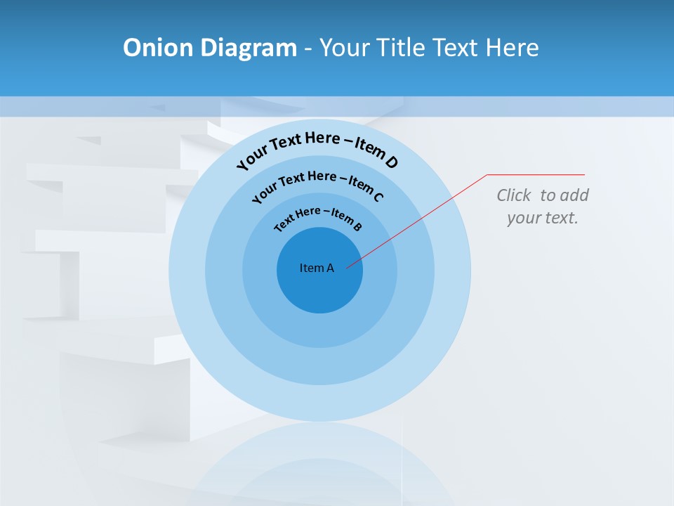 White Doorway Growth PowerPoint Template