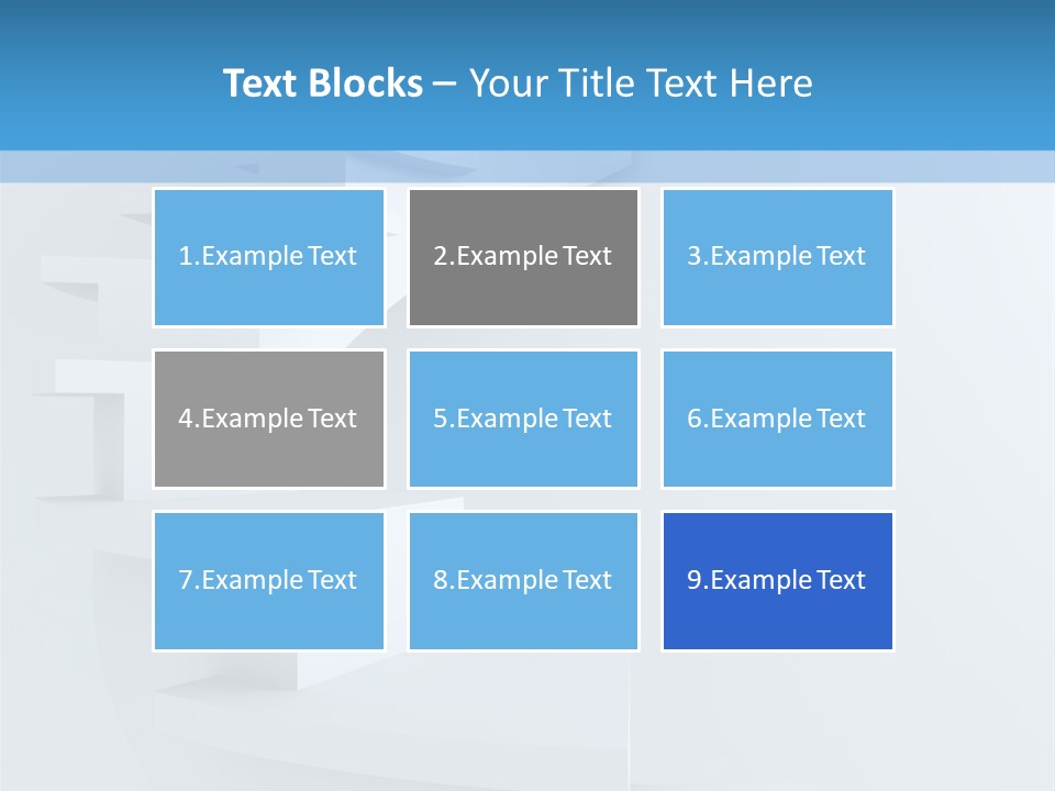 White Doorway Growth PowerPoint Template