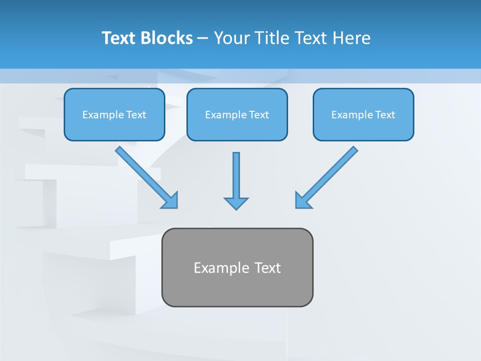 White Doorway Growth PowerPoint Template