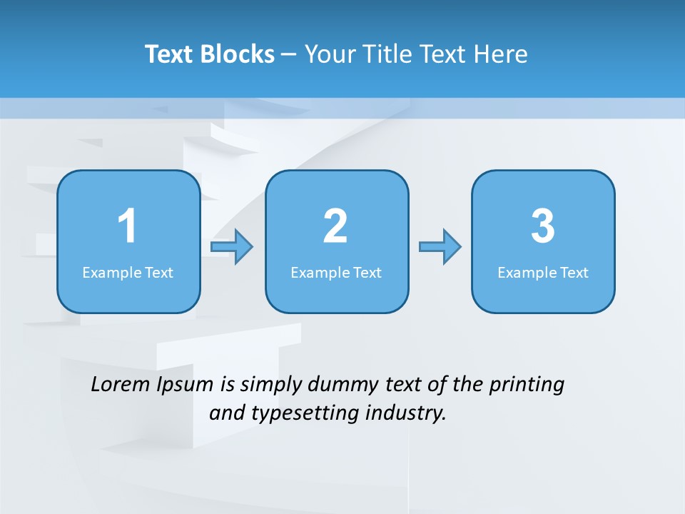 White Doorway Growth PowerPoint Template
