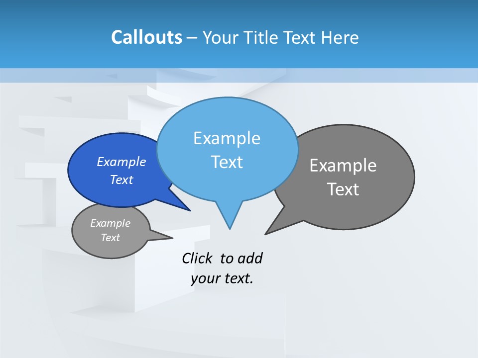 White Doorway Growth PowerPoint Template