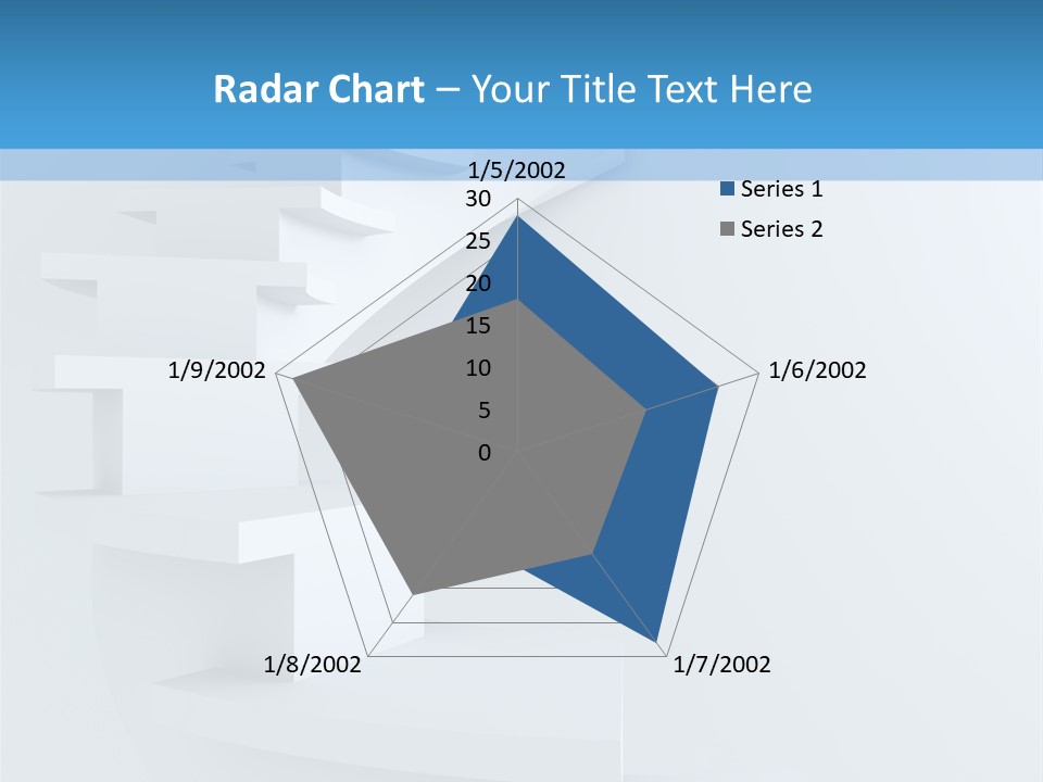 White Doorway Growth PowerPoint Template