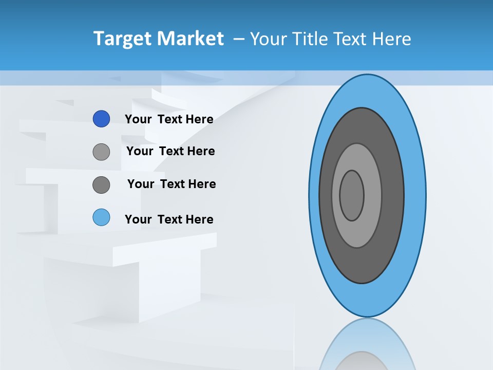 White Doorway Growth PowerPoint Template