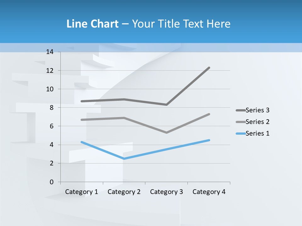 White Doorway Growth PowerPoint Template