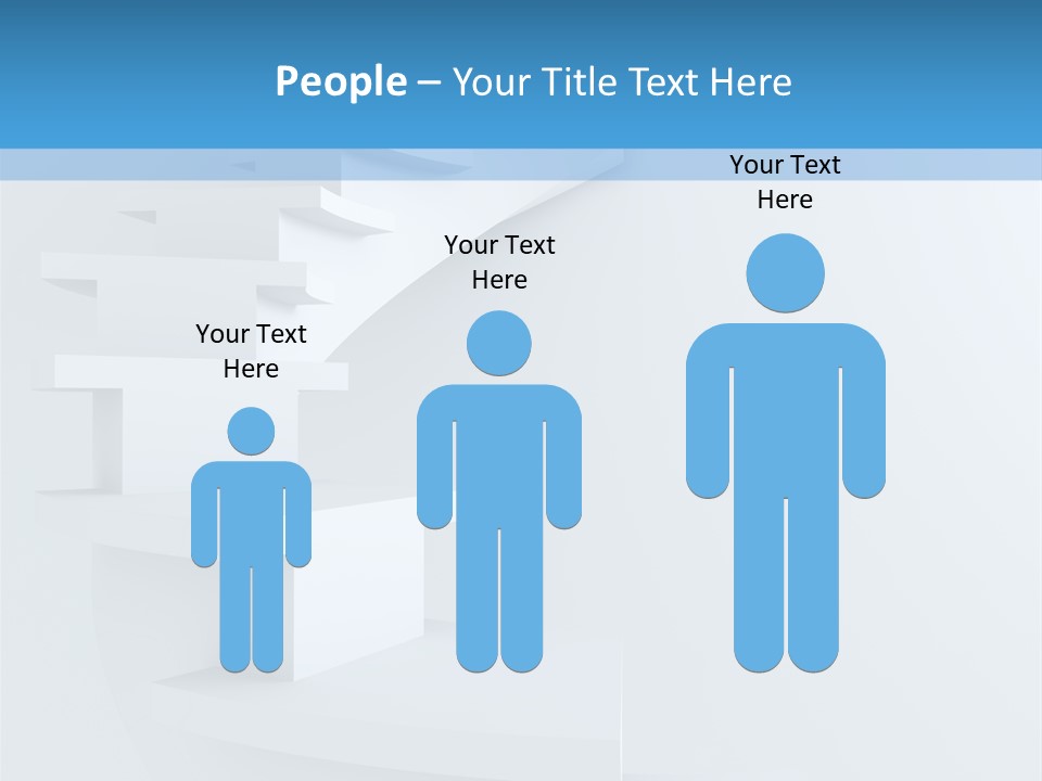 White Doorway Growth PowerPoint Template