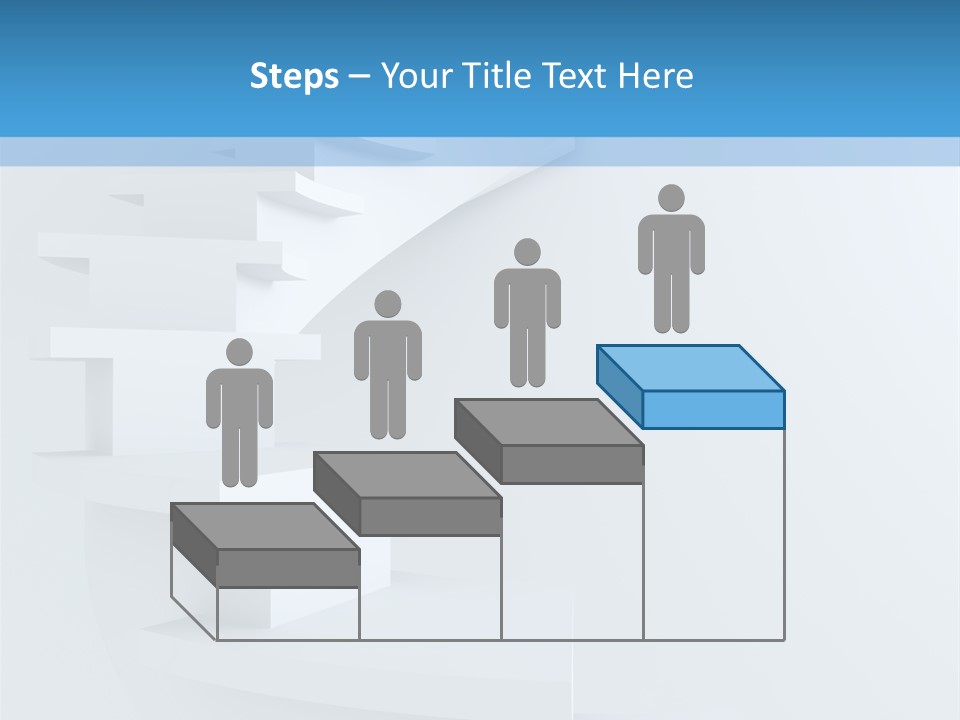 White Doorway Growth PowerPoint Template
