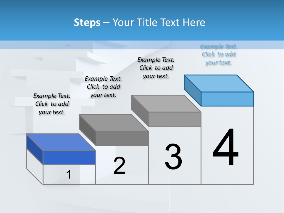 White Doorway Growth PowerPoint Template