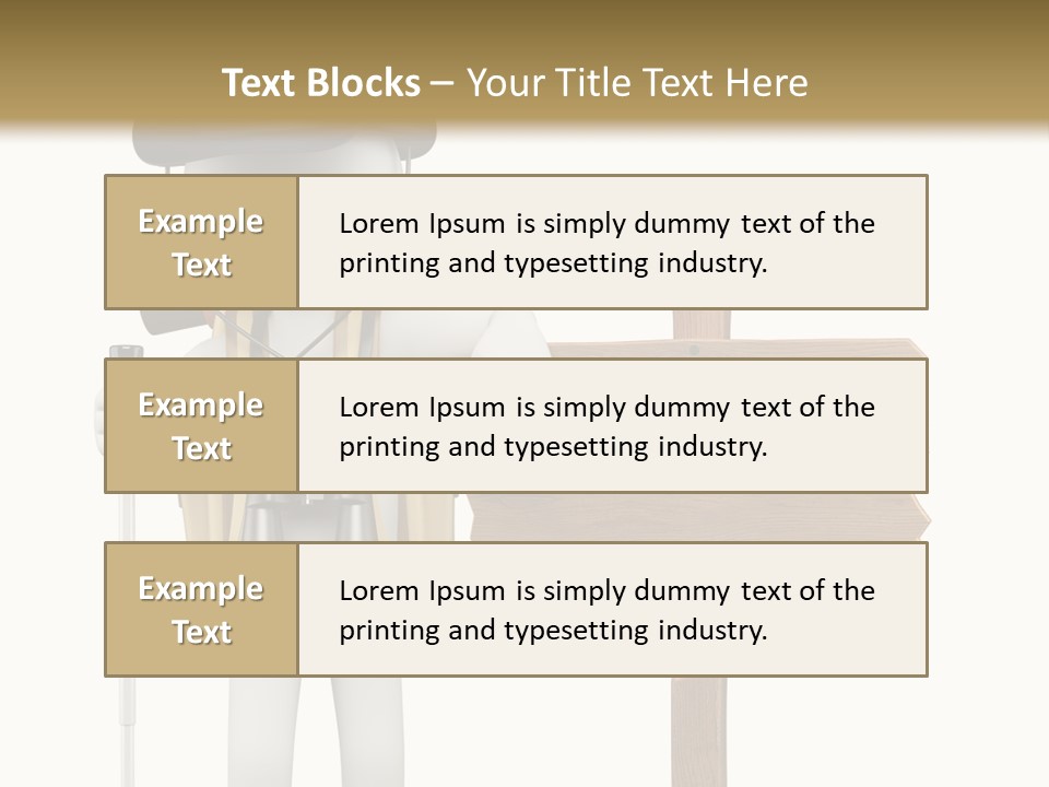 Man Hiking Human PowerPoint Template