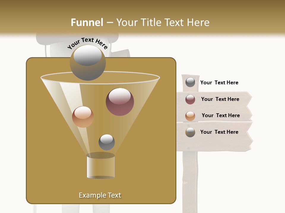 Man Hiking Human PowerPoint Template