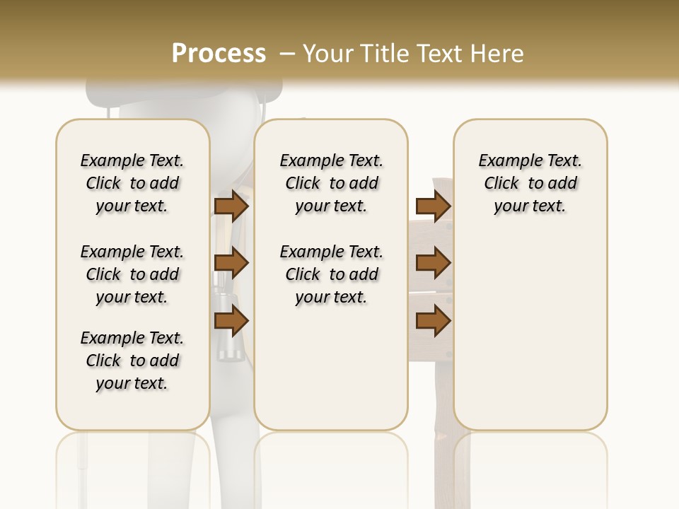 Man Hiking Human PowerPoint Template
