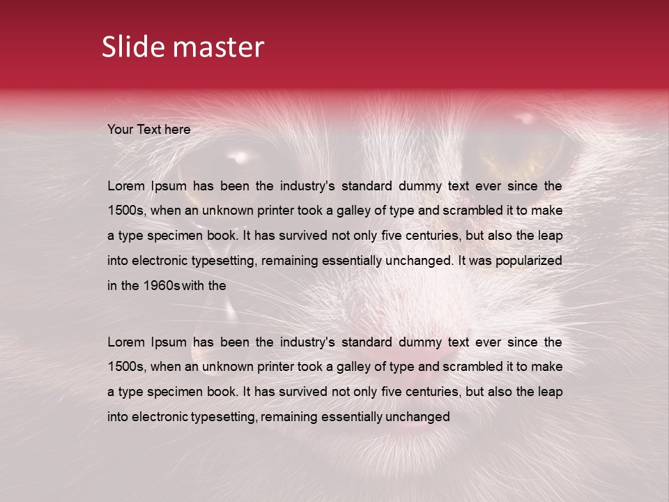 Animal Suffering Pet Abuse Animal Welfare PowerPoint Template