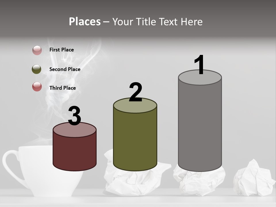 Steam Empty Idea PowerPoint Template