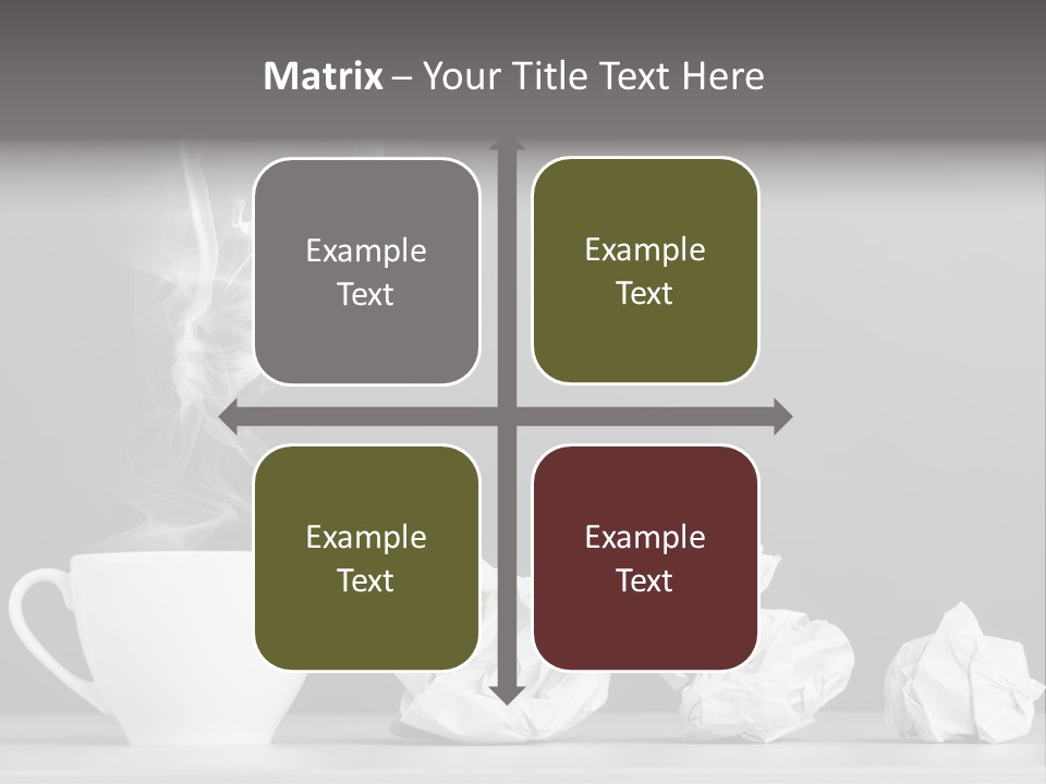 Steam Empty Idea PowerPoint Template