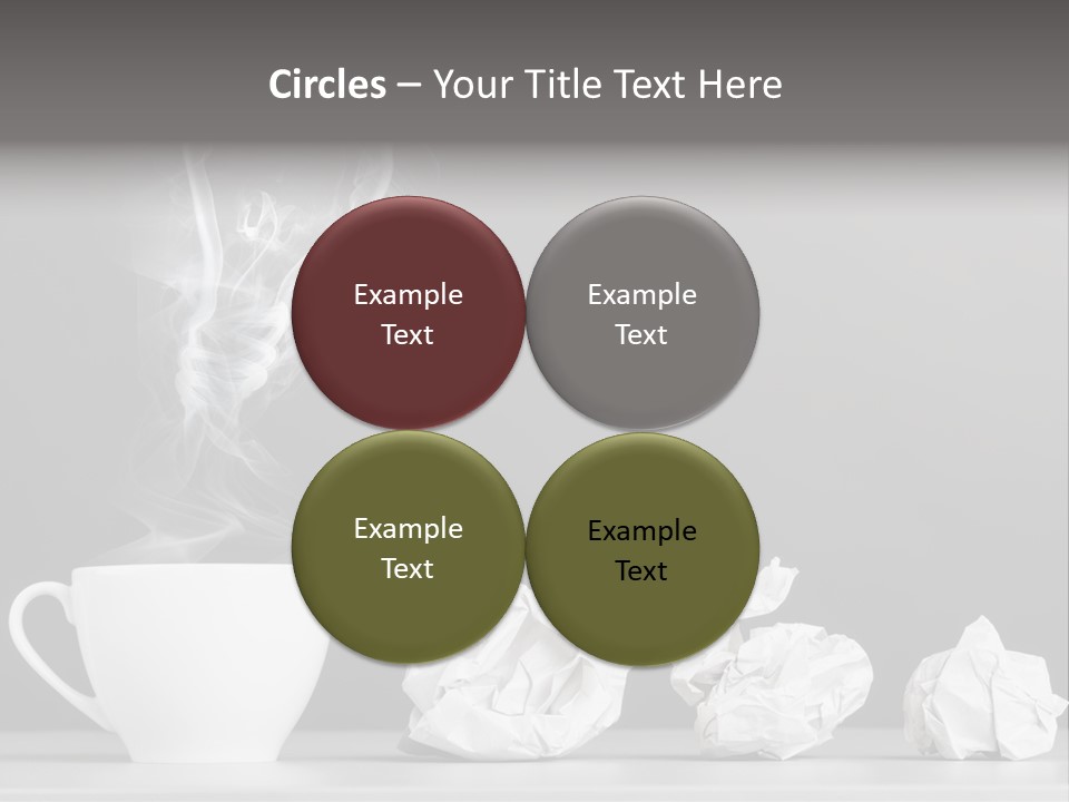 Steam Empty Idea PowerPoint Template