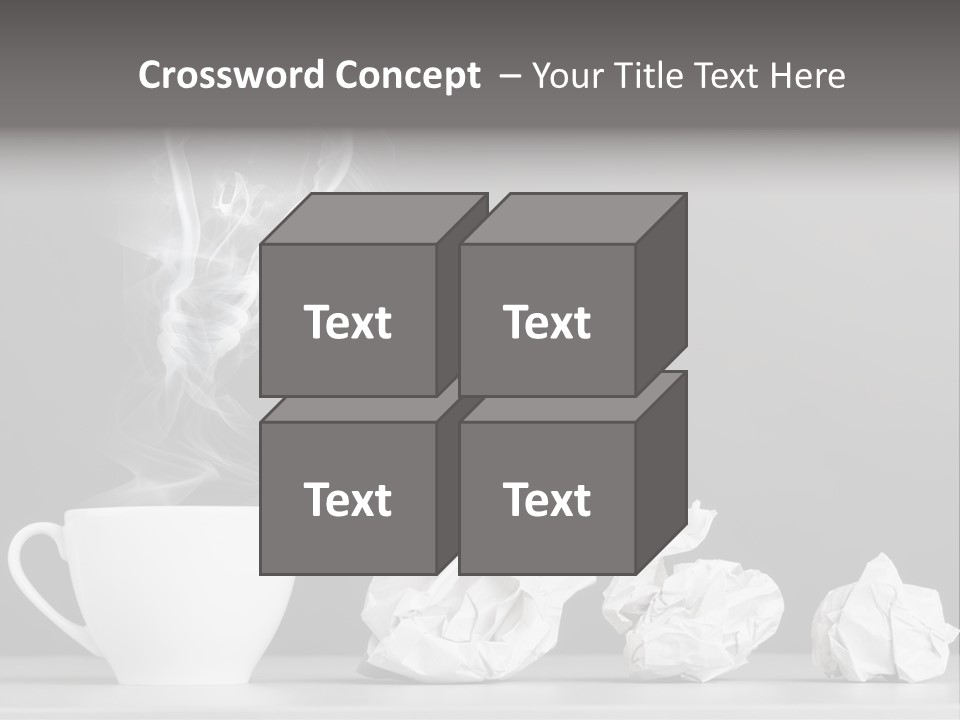 Steam Empty Idea PowerPoint Template