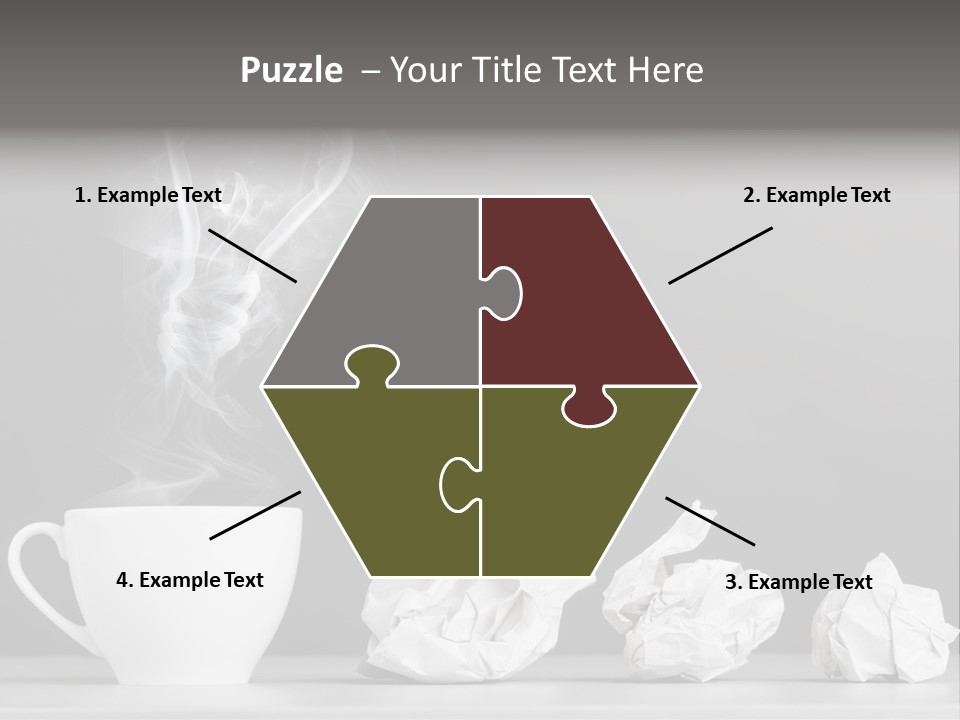 Steam Empty Idea PowerPoint Template