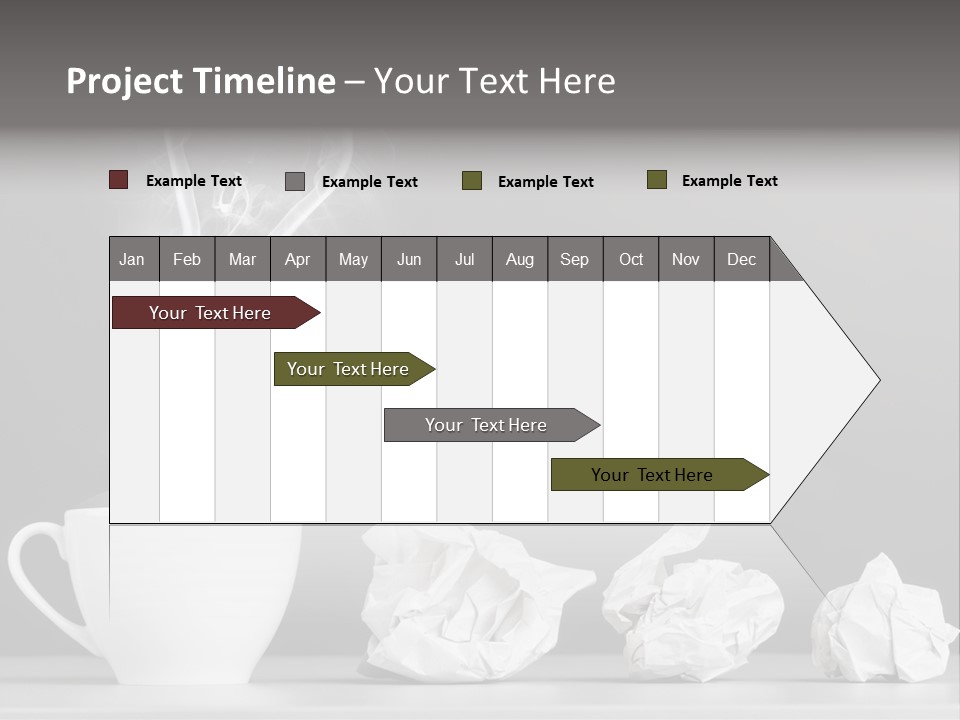 Steam Empty Idea PowerPoint Template