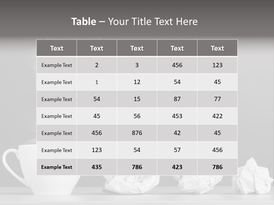 Steam Empty Idea PowerPoint Template