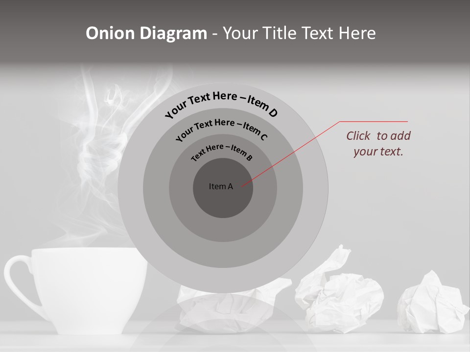 Steam Empty Idea PowerPoint Template