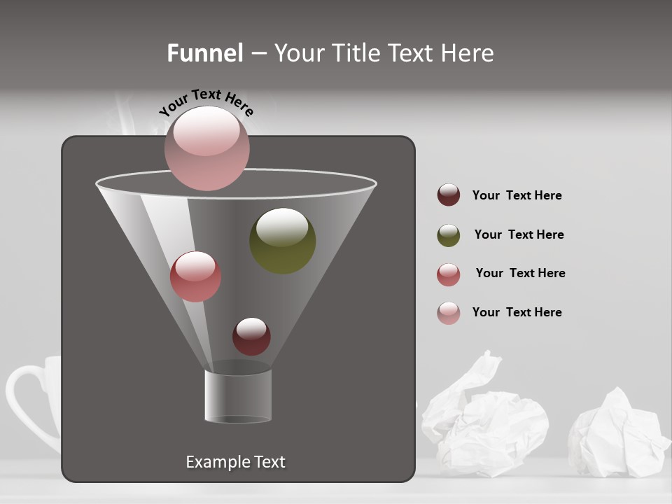 Steam Empty Idea PowerPoint Template