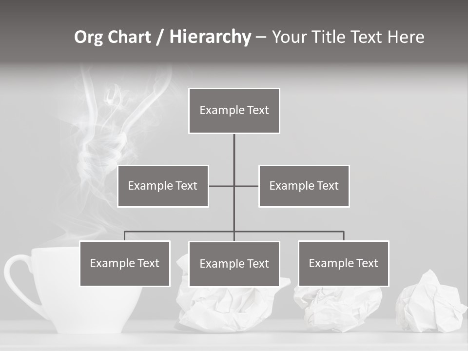 Steam Empty Idea PowerPoint Template