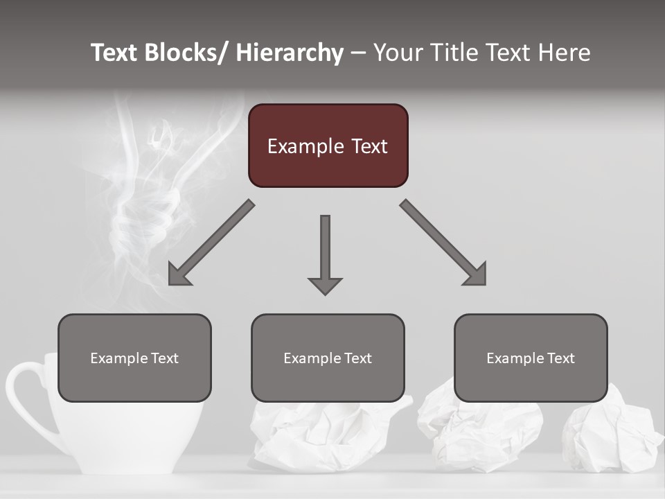 Steam Empty Idea PowerPoint Template