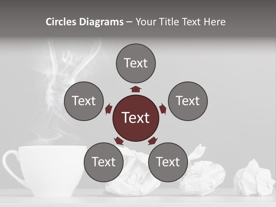 Steam Empty Idea PowerPoint Template