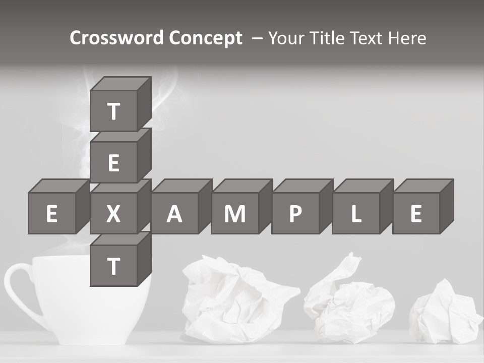 Steam Empty Idea PowerPoint Template