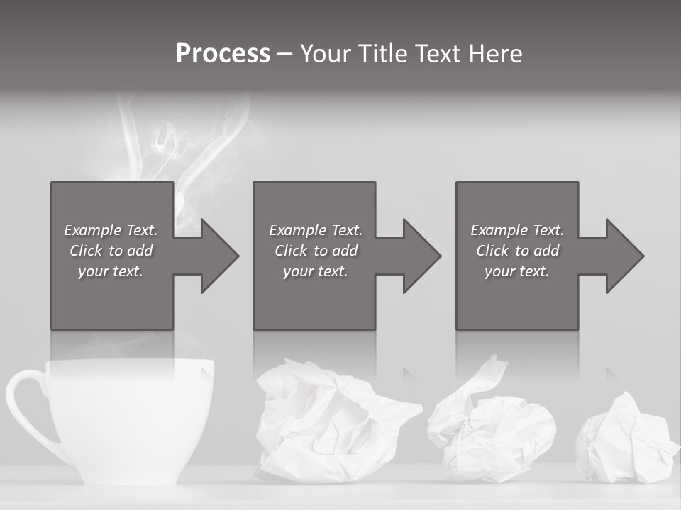 Steam Empty Idea PowerPoint Template