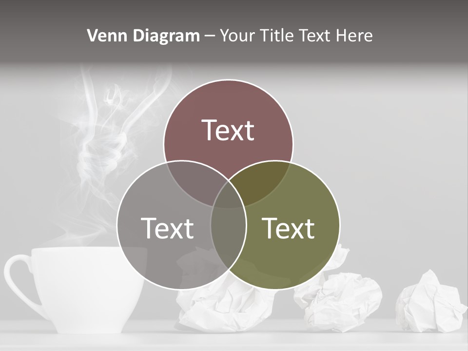 Steam Empty Idea PowerPoint Template