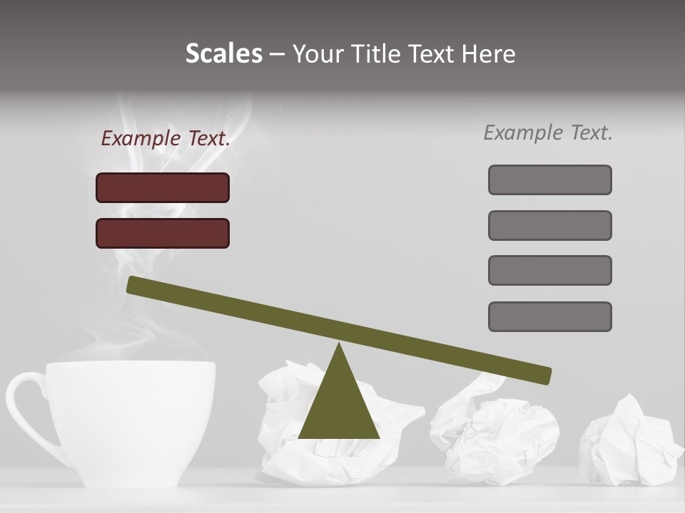 Steam Empty Idea PowerPoint Template