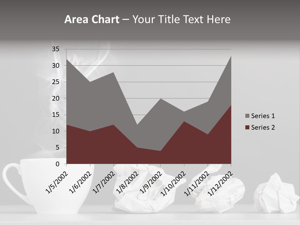 Steam Empty Idea PowerPoint Template