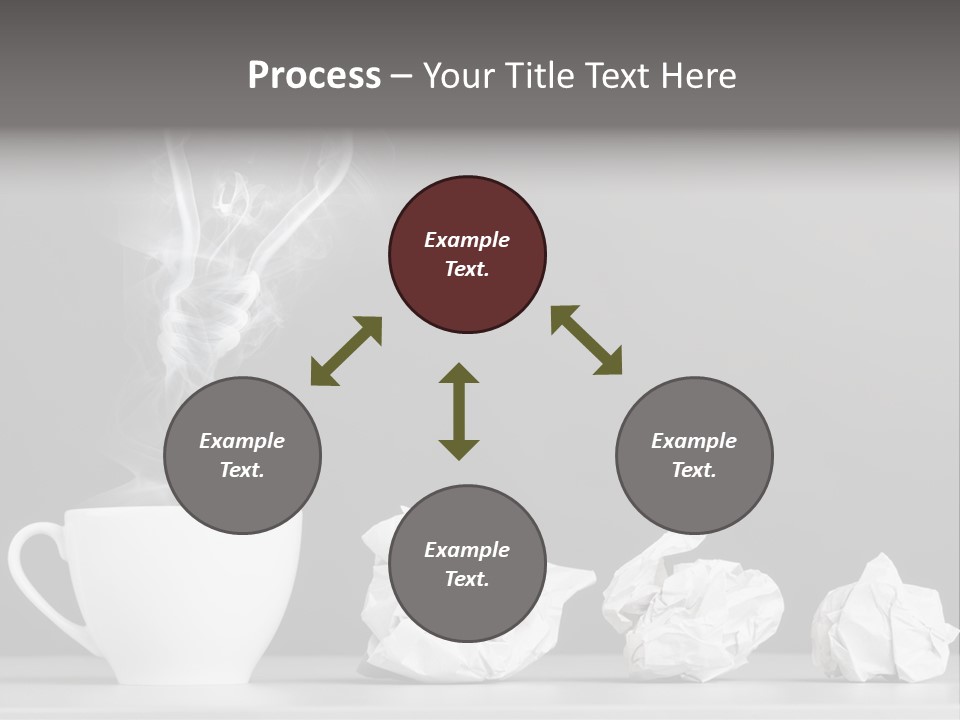 Steam Empty Idea PowerPoint Template