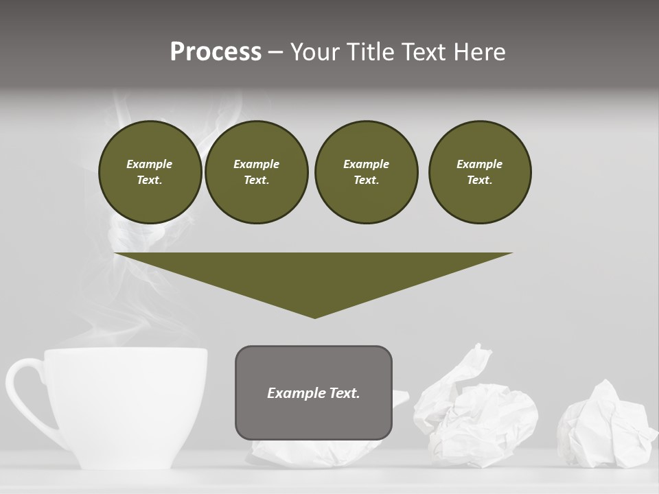 Steam Empty Idea PowerPoint Template