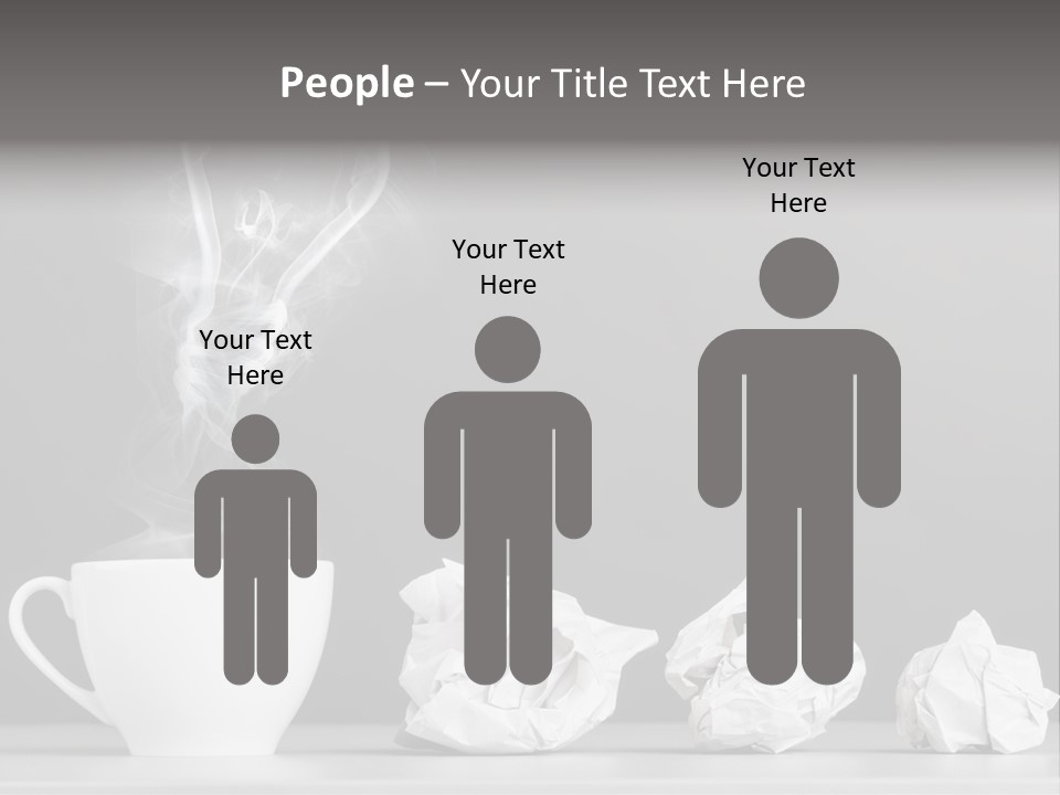 Steam Empty Idea PowerPoint Template