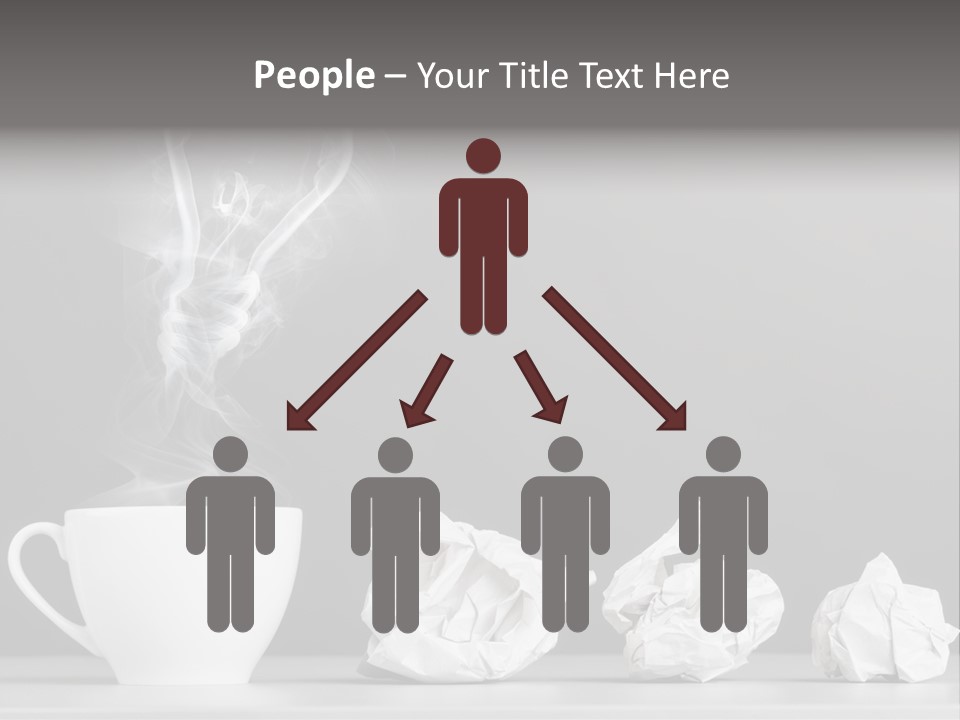 Steam Empty Idea PowerPoint Template