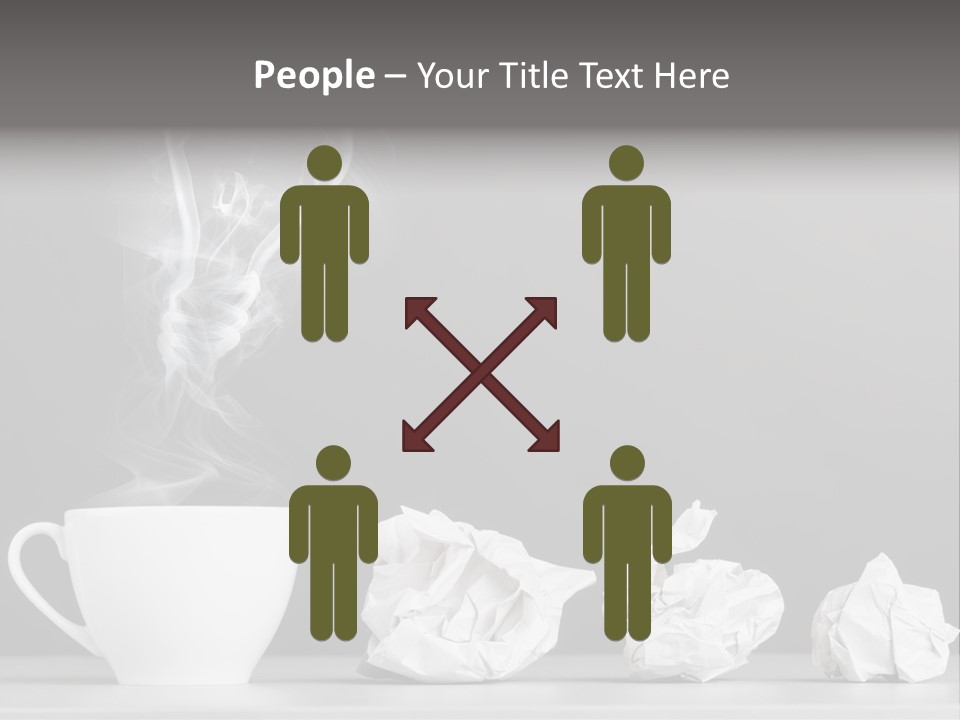 Steam Empty Idea PowerPoint Template