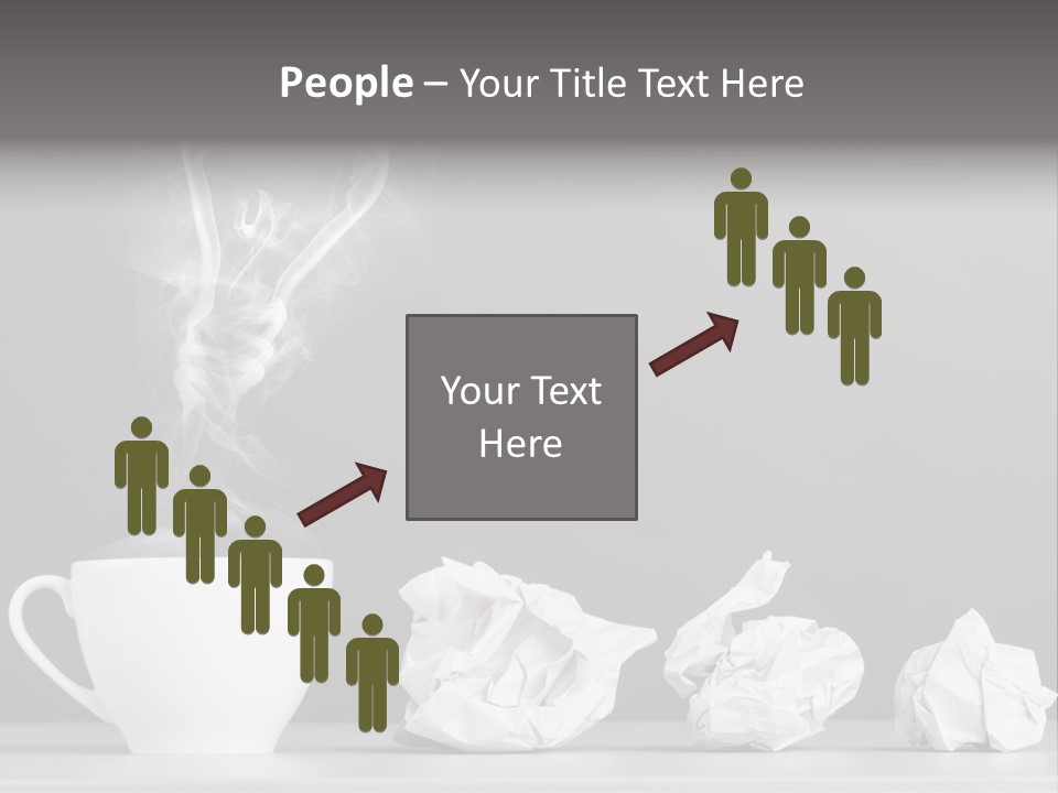 Steam Empty Idea PowerPoint Template