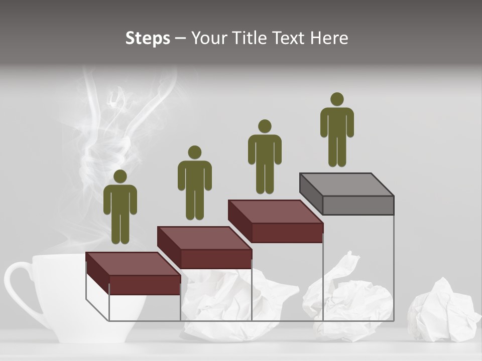 Steam Empty Idea PowerPoint Template